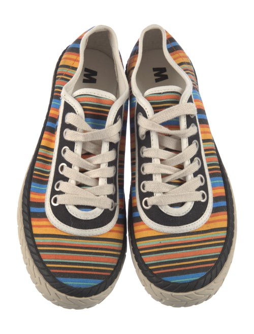 Marni Canvas Printed Sneakers