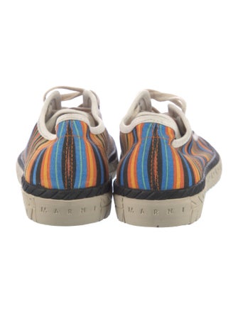 Marni Canvas Printed Sneakers