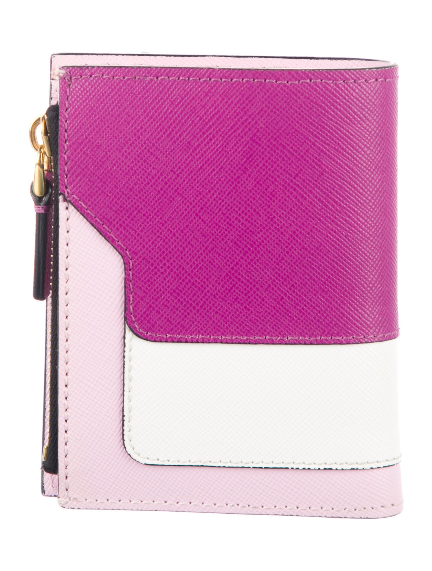 Marni Leather Printed Bifold Wallet