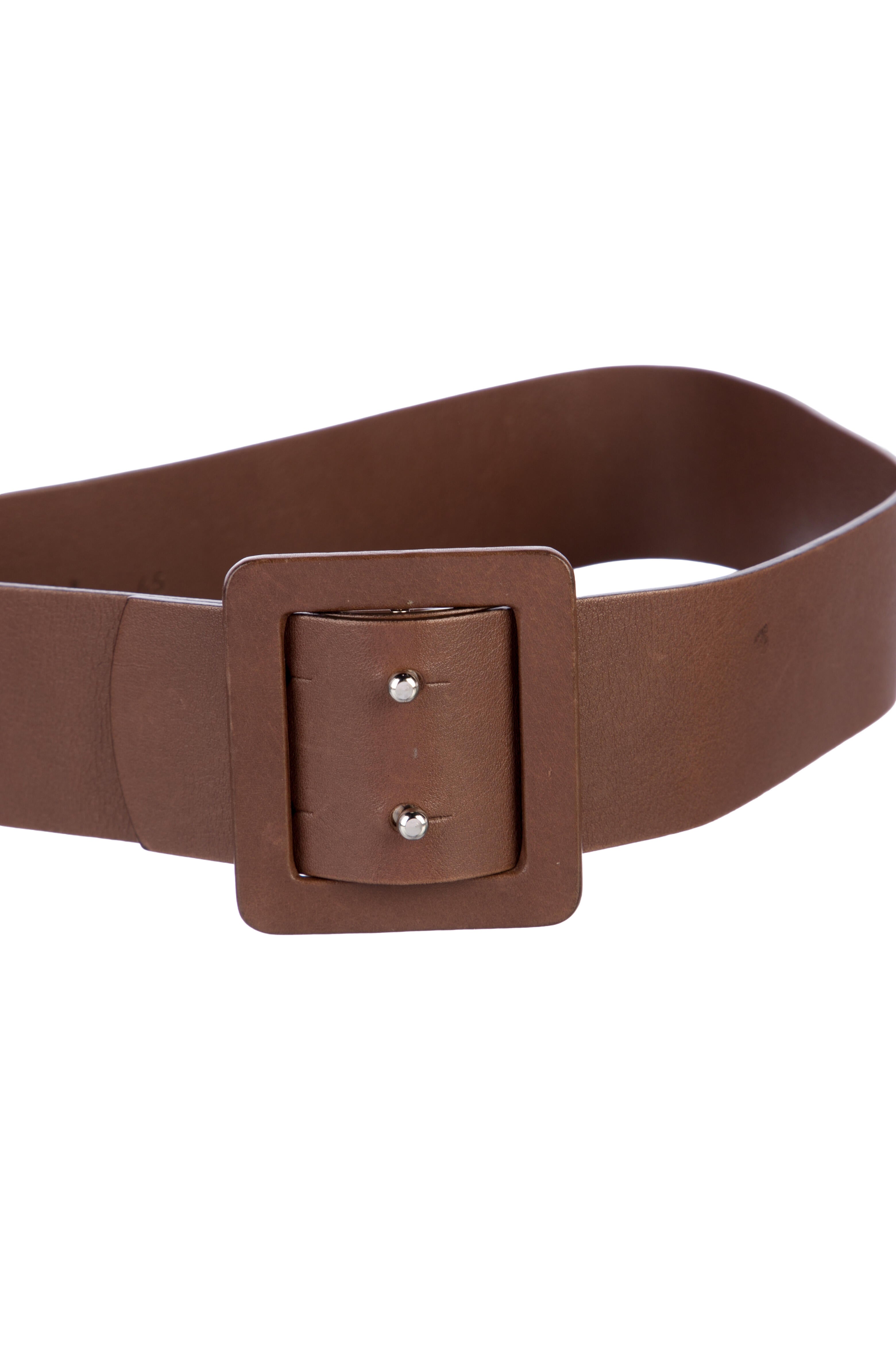 Marni Leather Waist Belt