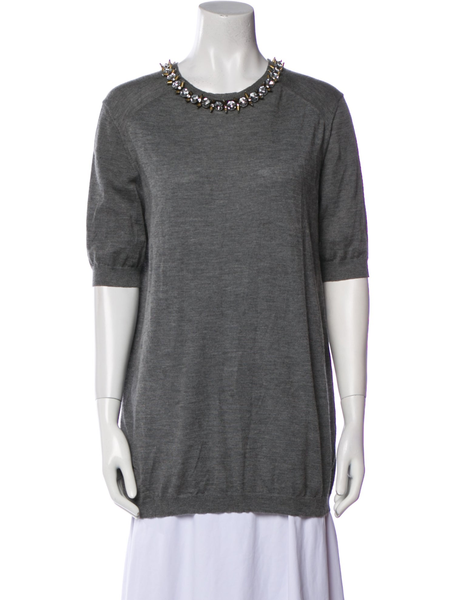 Marni Cashmere Scoop Neck Sweater