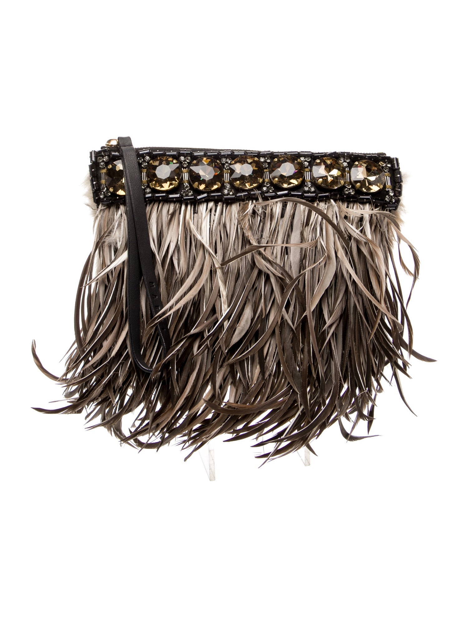 Marni Fur Evening Bag
