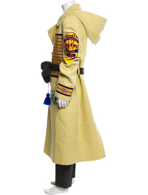 Marni Virgin Wool Graphic Print Coat