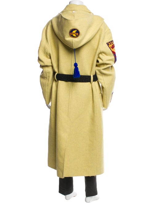 Marni Virgin Wool Graphic Print Coat