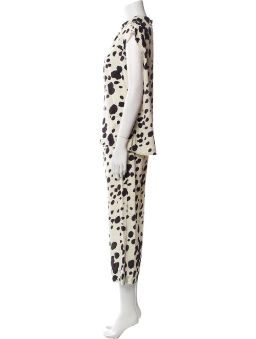 Marni Silk Printed Pant Set