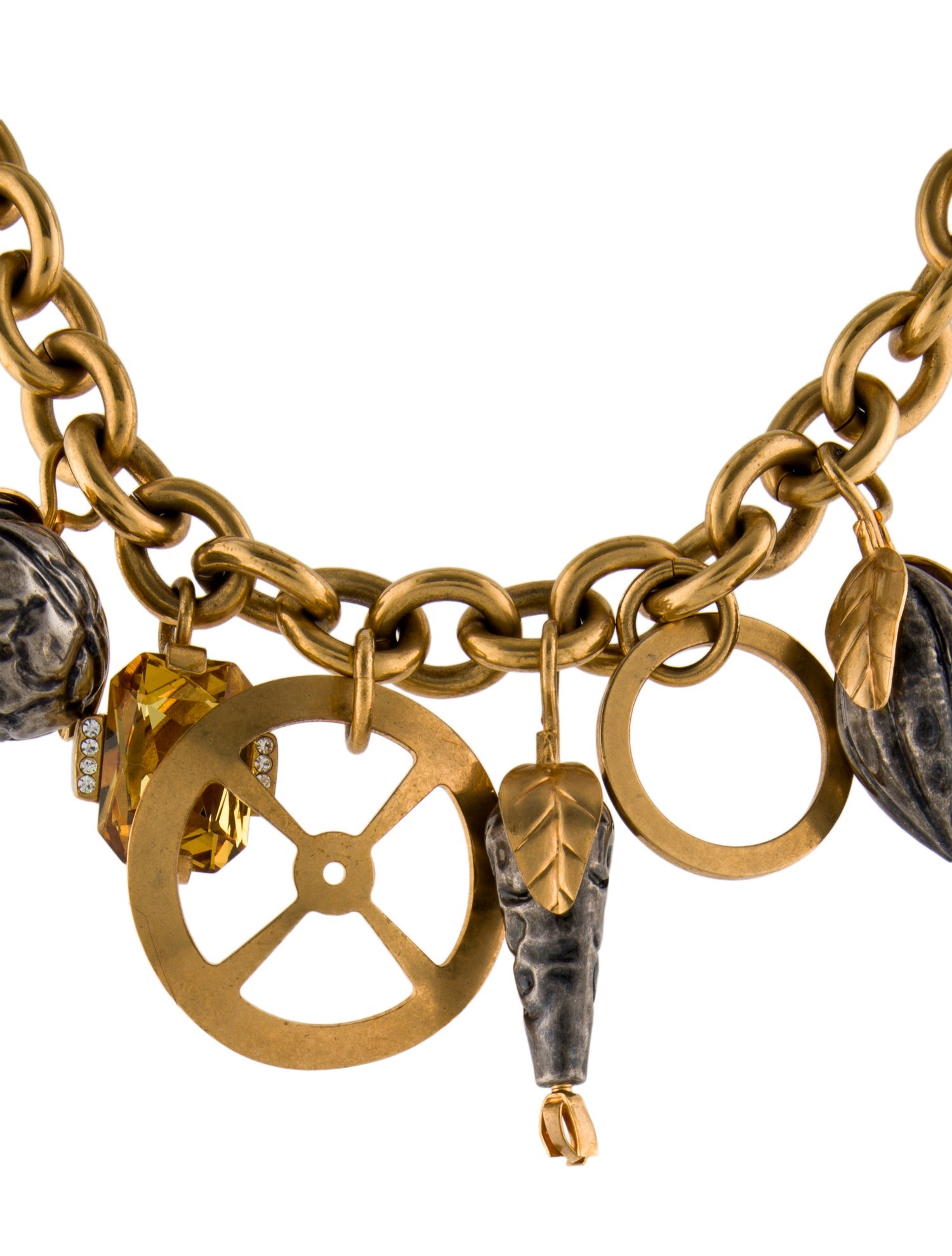 Marni Crystal Statement Collar Necklace