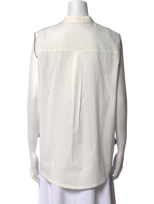 Marni Colorblock Pattern Mock Neck Top