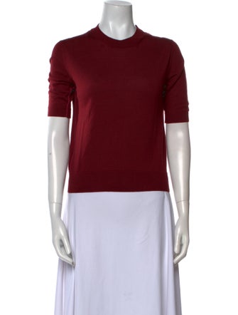Marni Virgin Wool Crew Neck T-Shirt