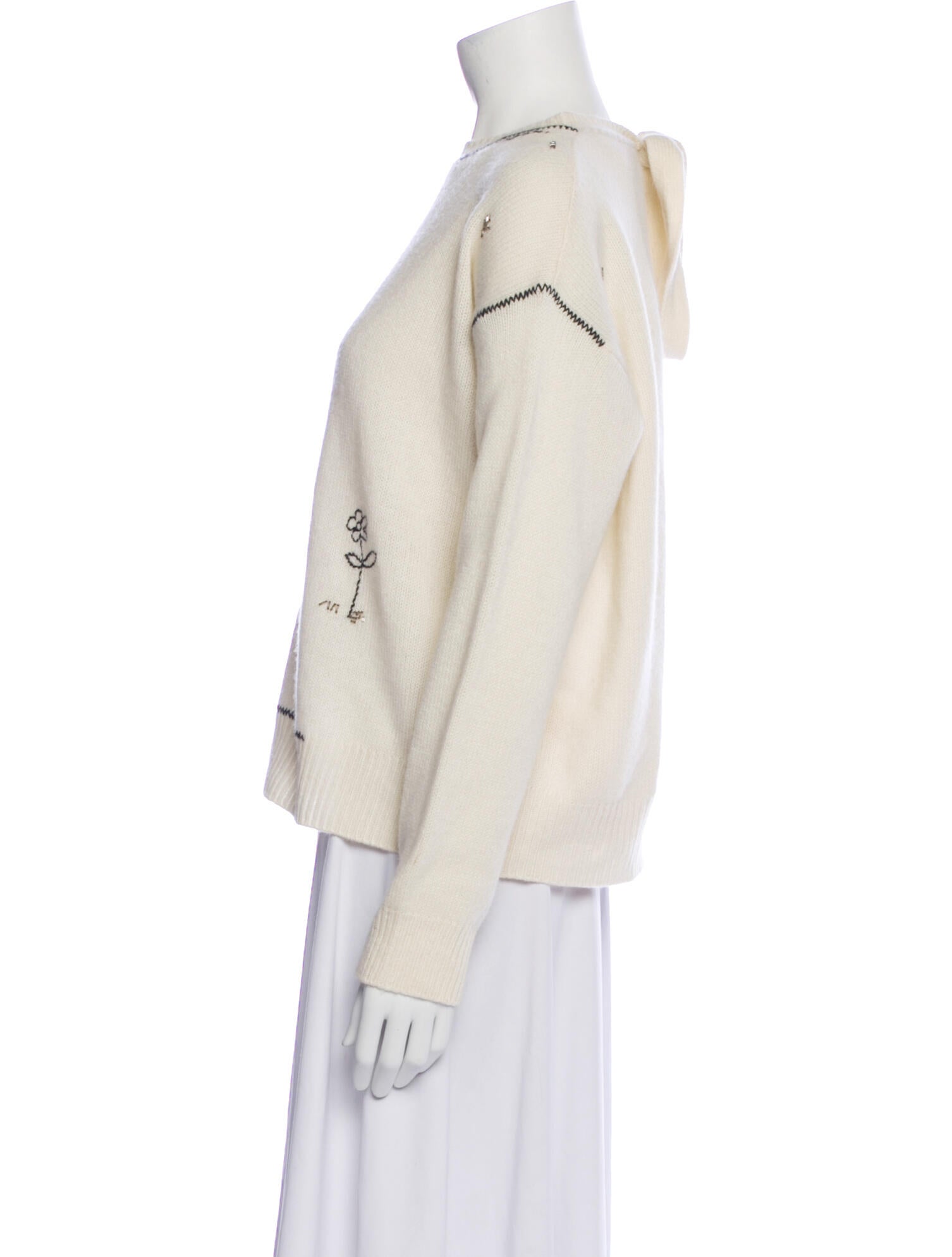 Marni Cashmere Bateau Neckline Sweater