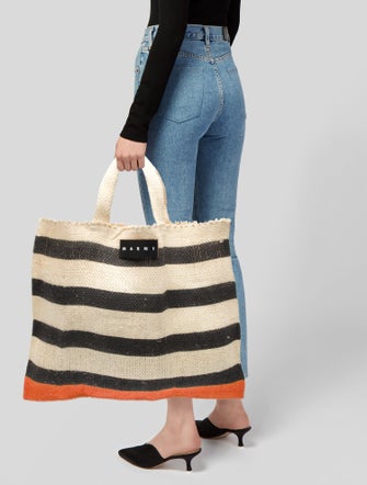 Marni Straw Tote