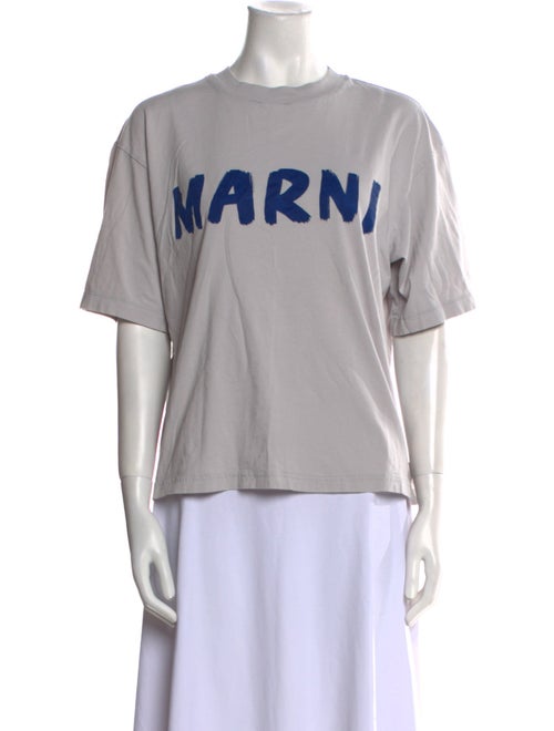 Marni Graphic Print Crew Neck T-Shirt