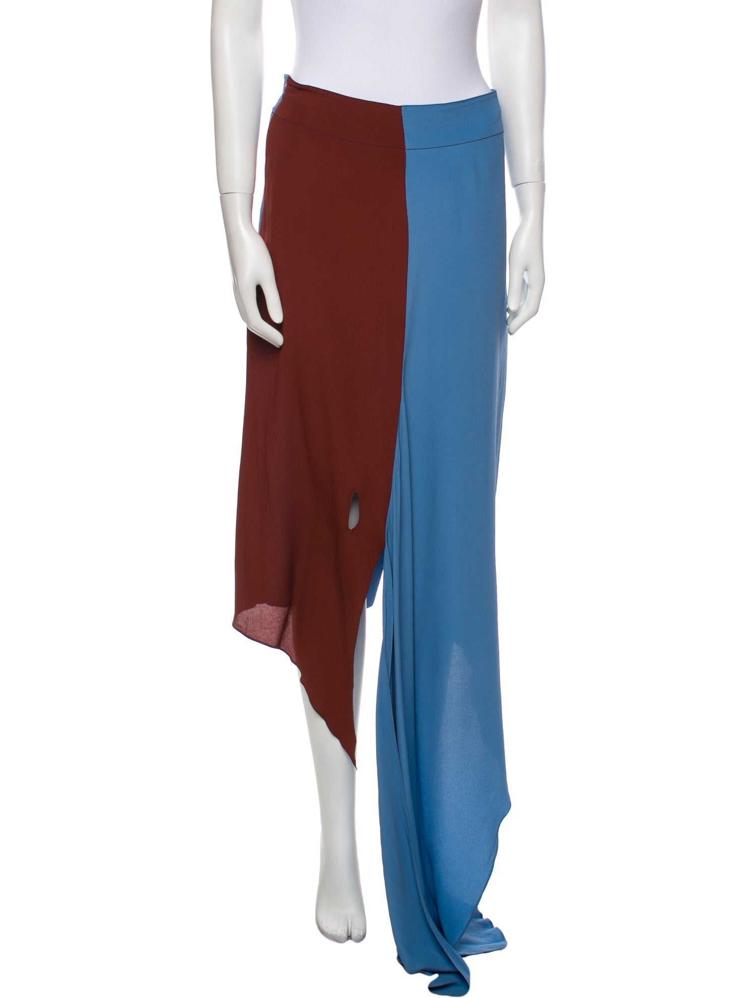 Marni Colorblock Pattern Long Skirt