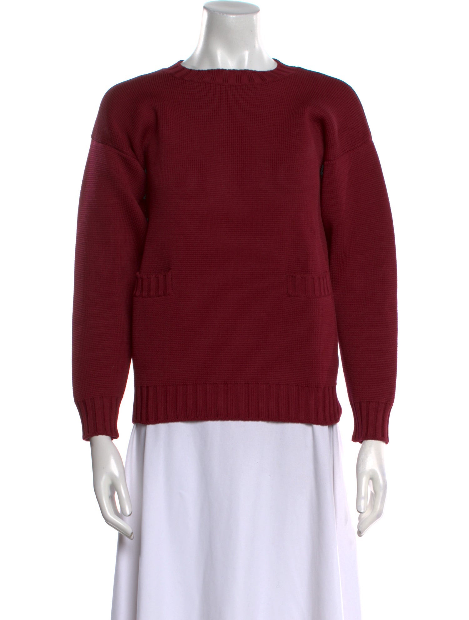 Marni Bateau Neckline Long Sleeve Sweatshirt
