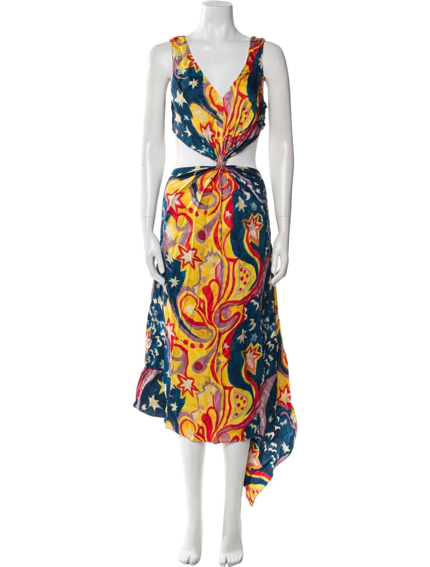 Marni Printed Long Dress