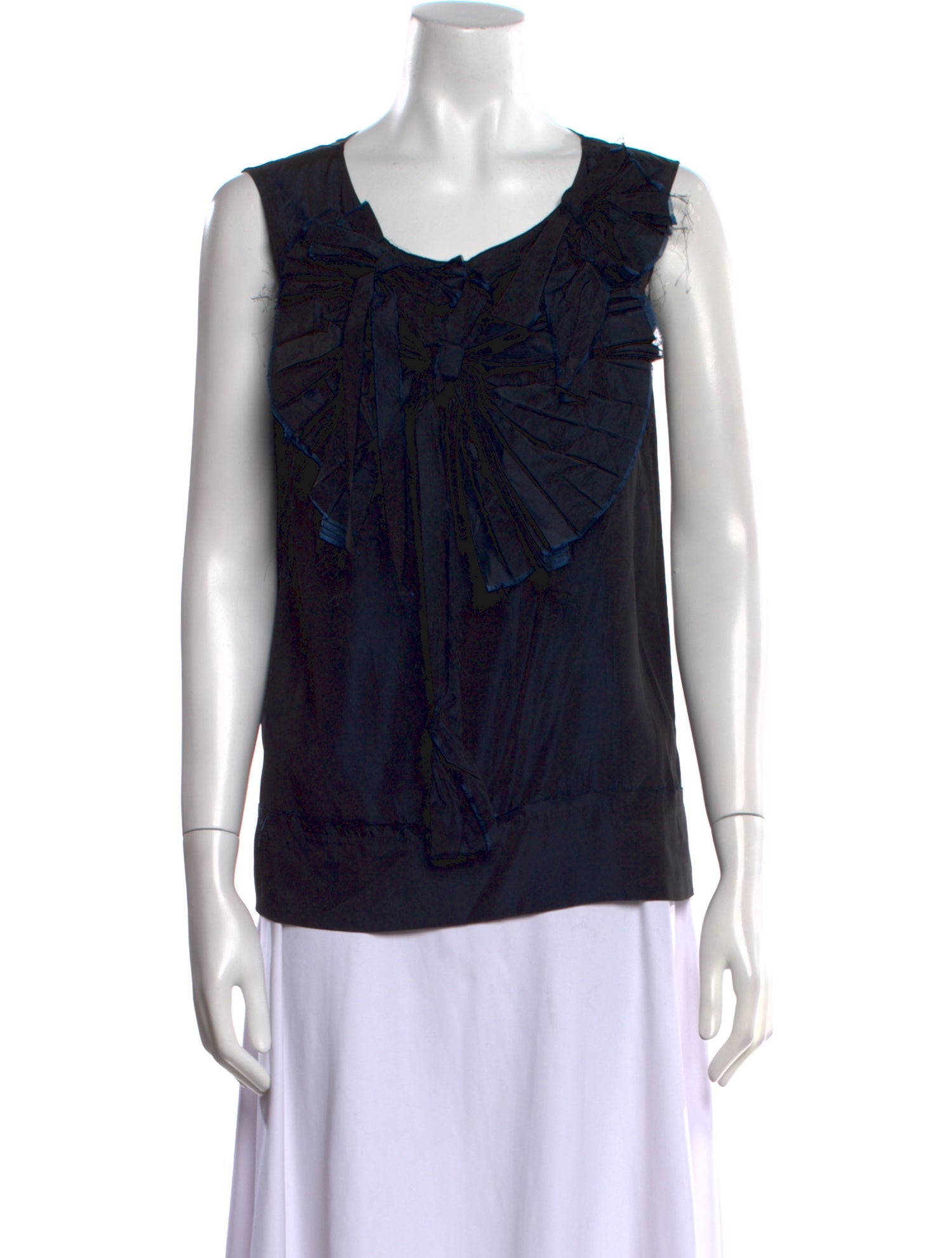 Marni Scoop Neck Sleeveless Top