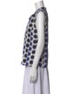 Marni Polka Dot Print V-Neck Blouse