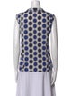 Marni Polka Dot Print V-Neck Blouse