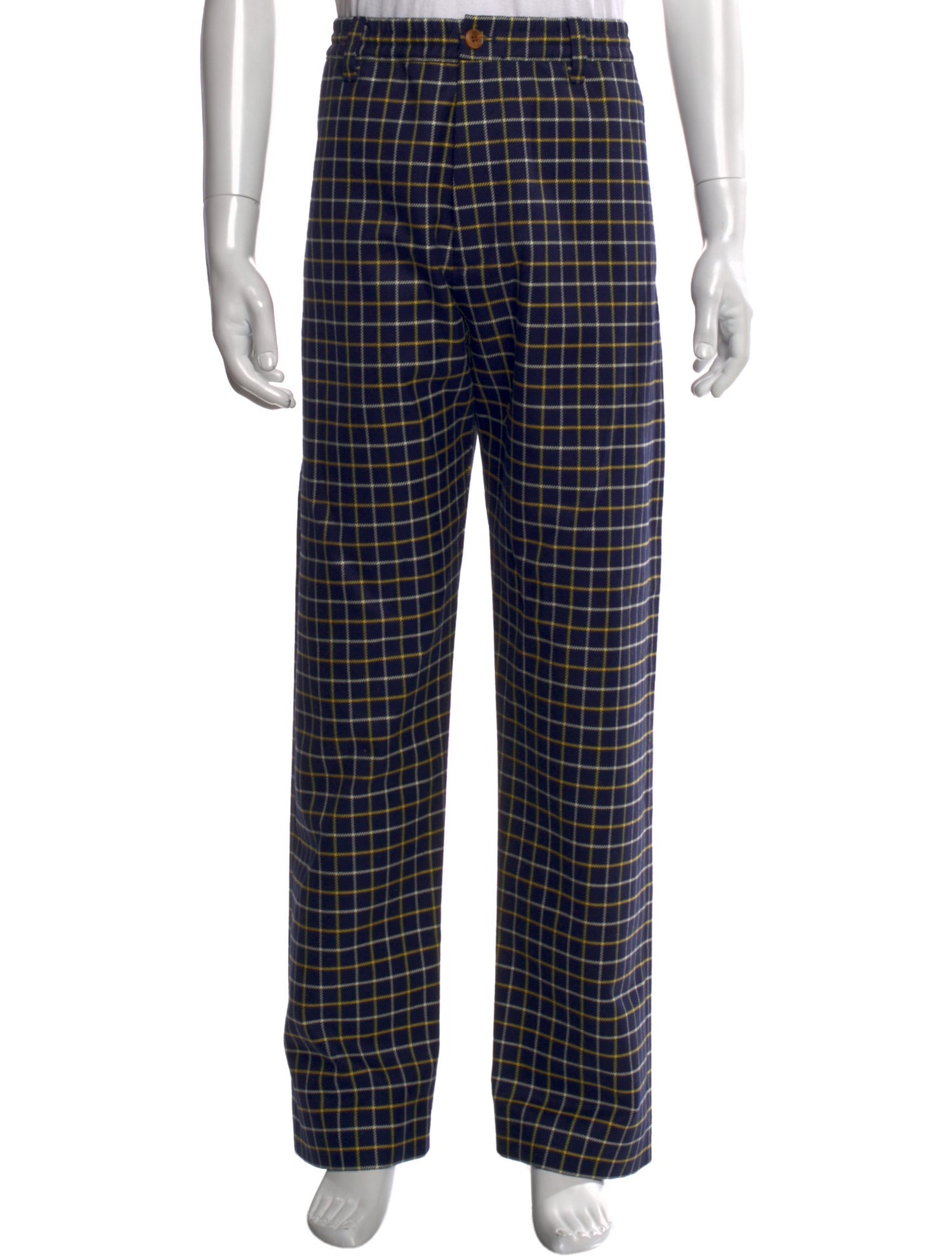 Marni Plaid Print Pants w/ Tags