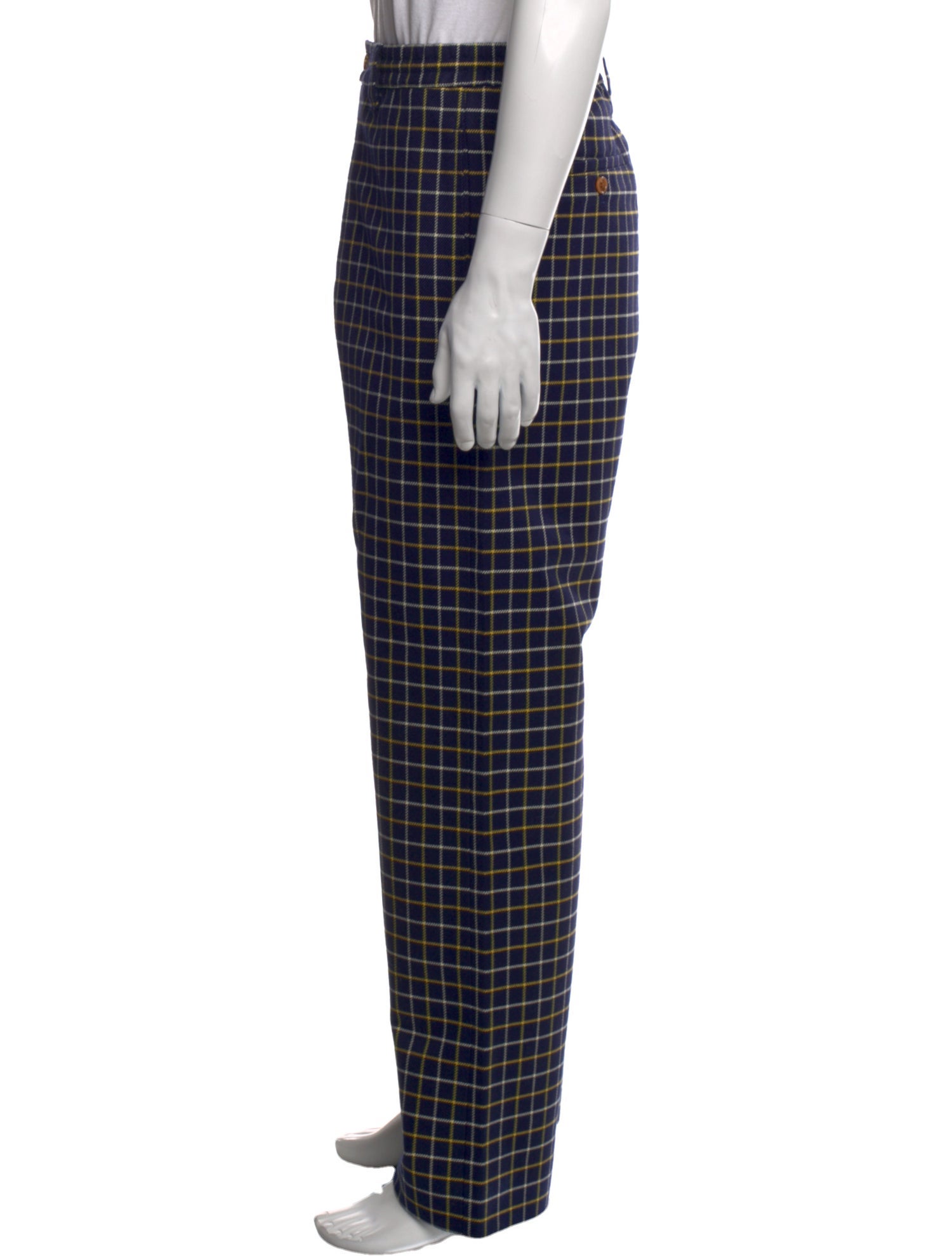 Marni Plaid Print Pants w/ Tags