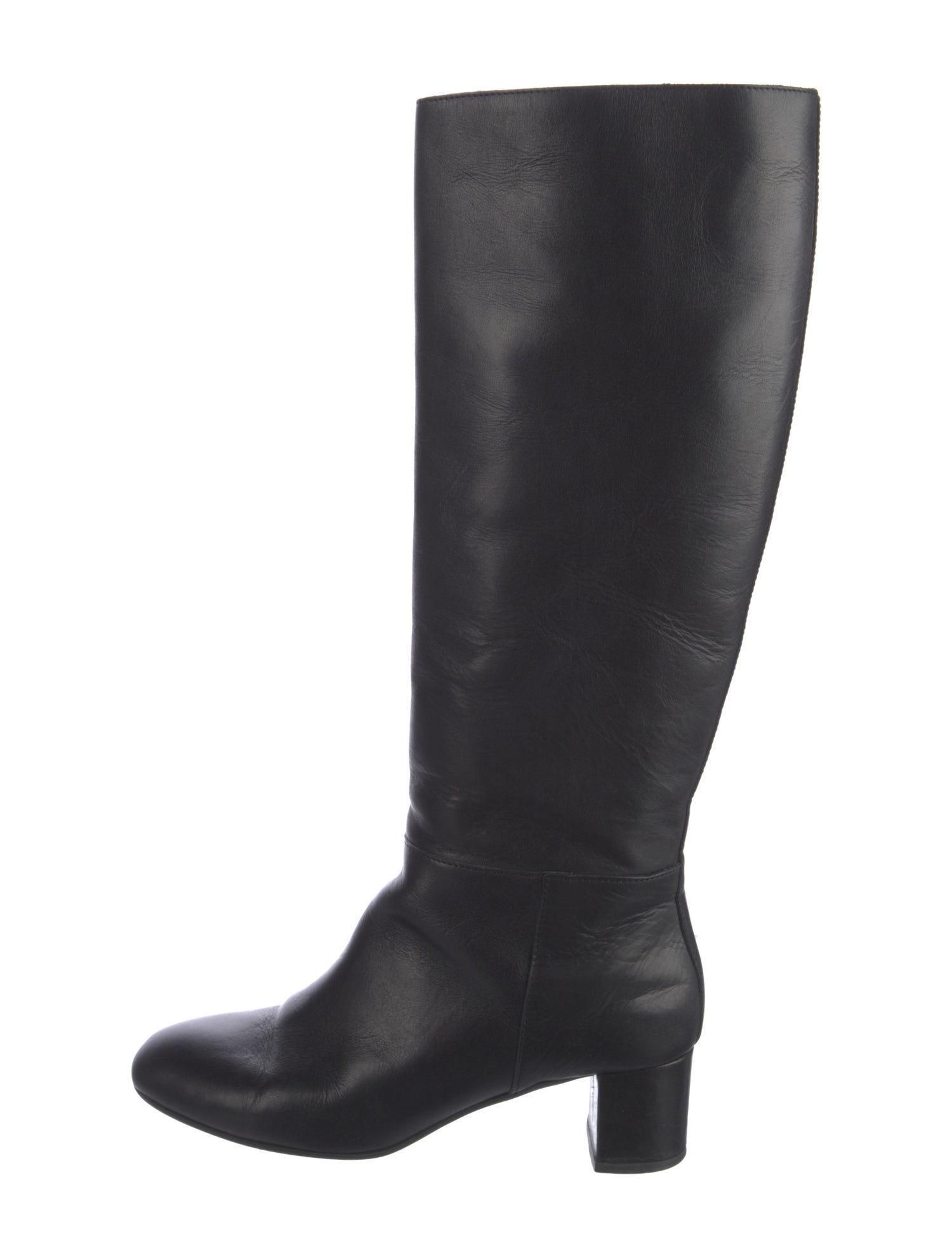Marni Leather Riding Boots