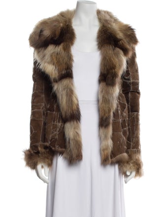 Marni Late 2000's - Early 2010's Shearling Fur Jacket