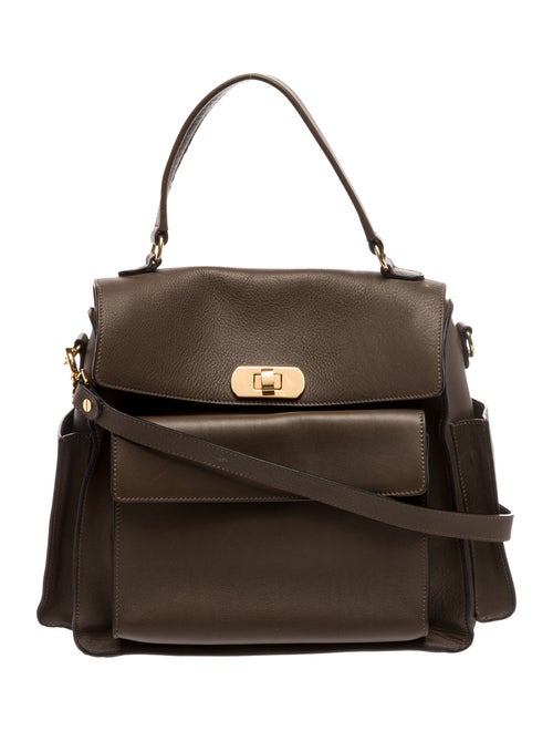 Marni Leather Top Handle Bag
