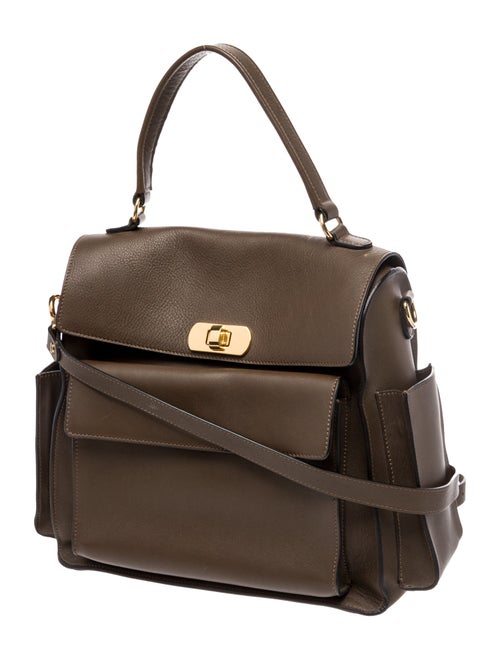 Marni Leather Top Handle Bag