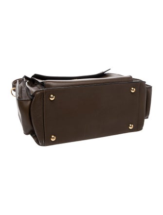 Marni Leather Top Handle Bag