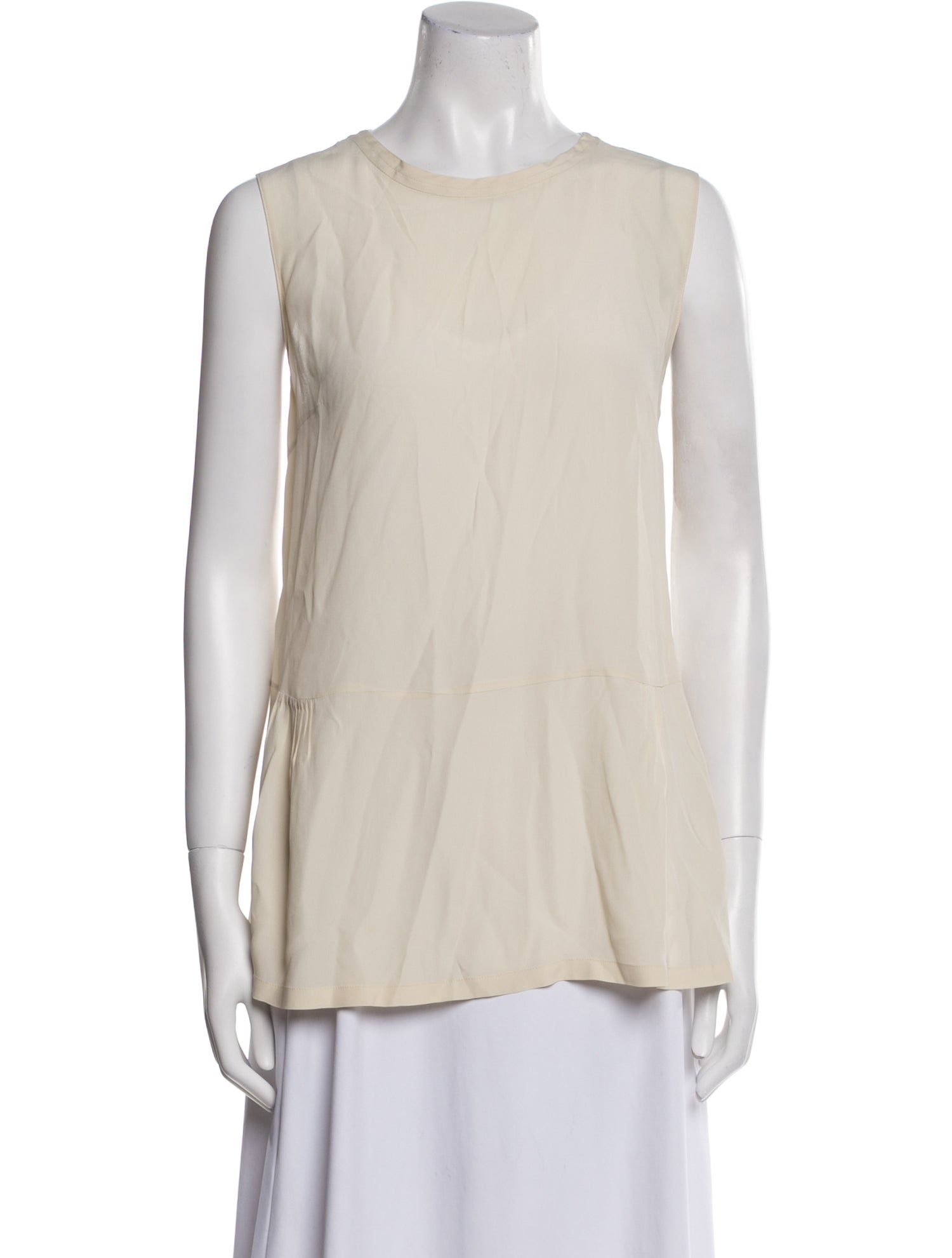 Marni Crew Neck Sleeveless Blouse