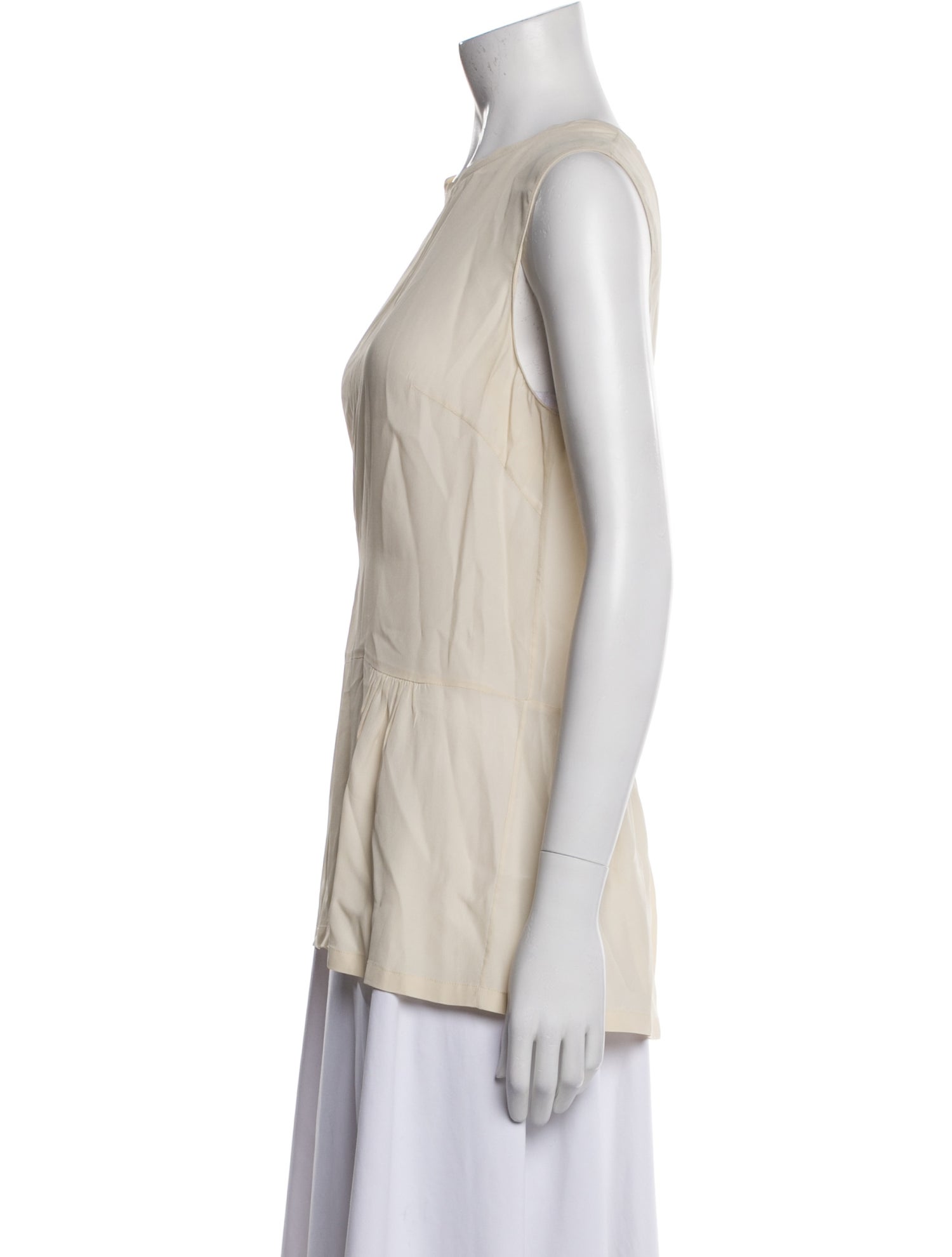 Marni Crew Neck Sleeveless Blouse