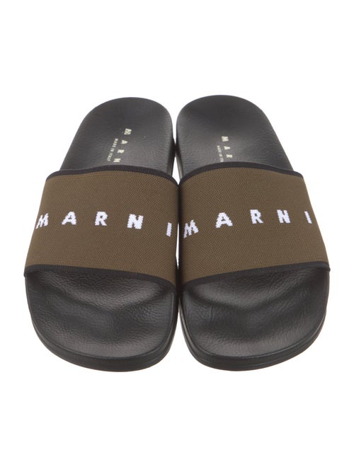 Marni Graphic Print Slides