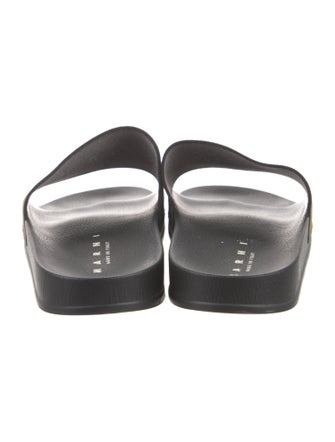 Marni Graphic Print Slides