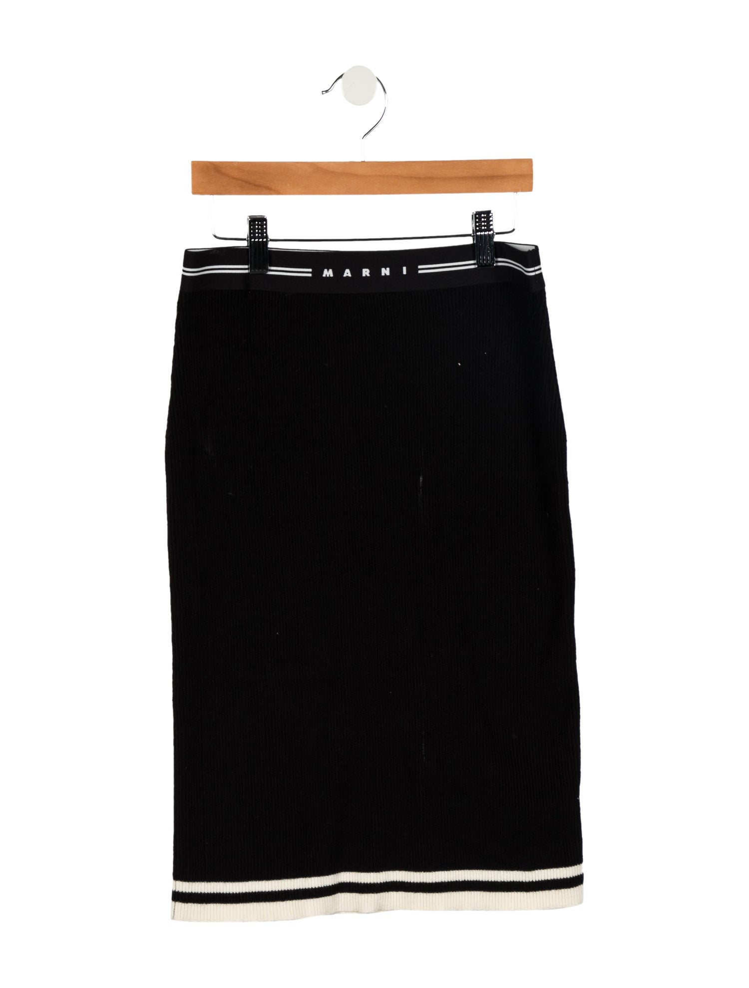 Marni Girls' Solid Knit Skirt w/Tags