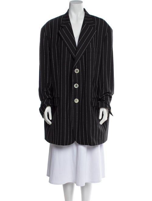 Marni Virgin Wool Striped Coat