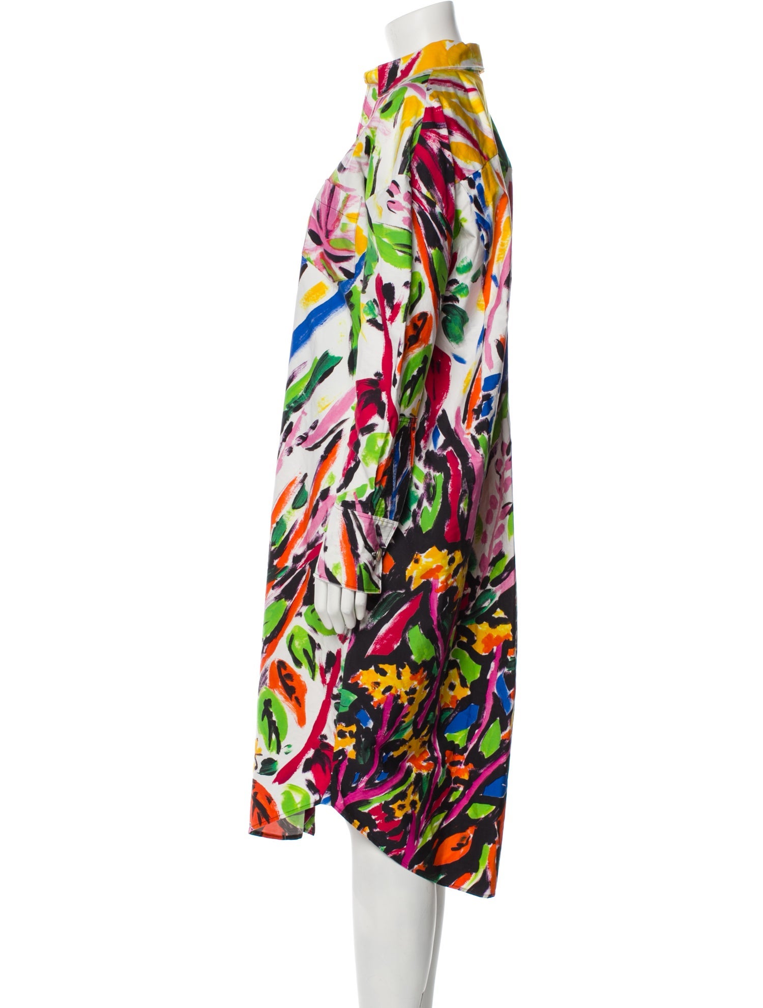 Marni Printed Midi Length Dress
