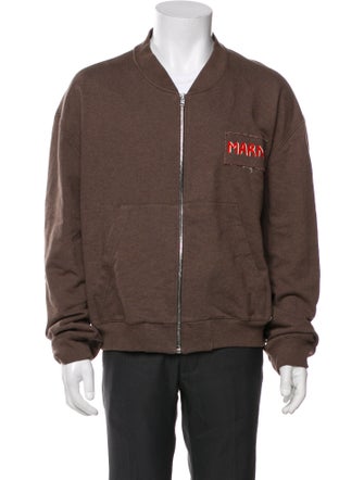 Marni Graphic Print Bomber Jacket