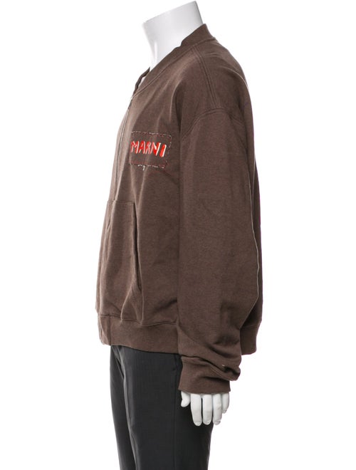 Marni Graphic Print Bomber Jacket