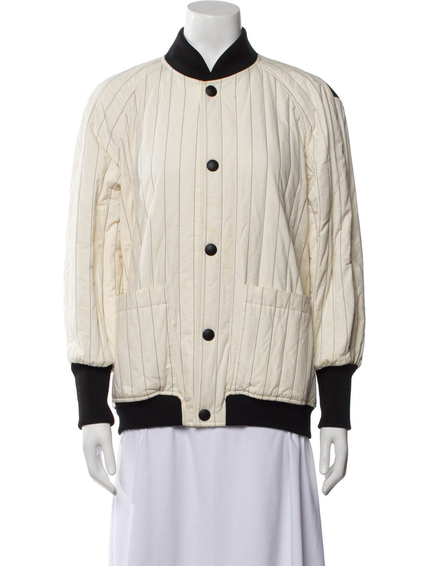 Marni Striped Bomber Jacket
