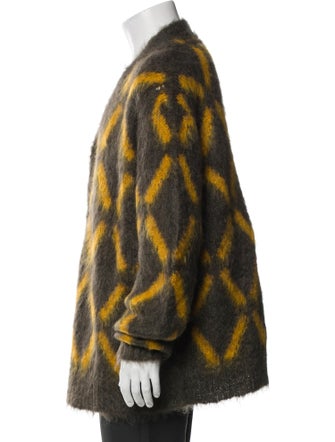 Marni Mohair Printed Cardigan
