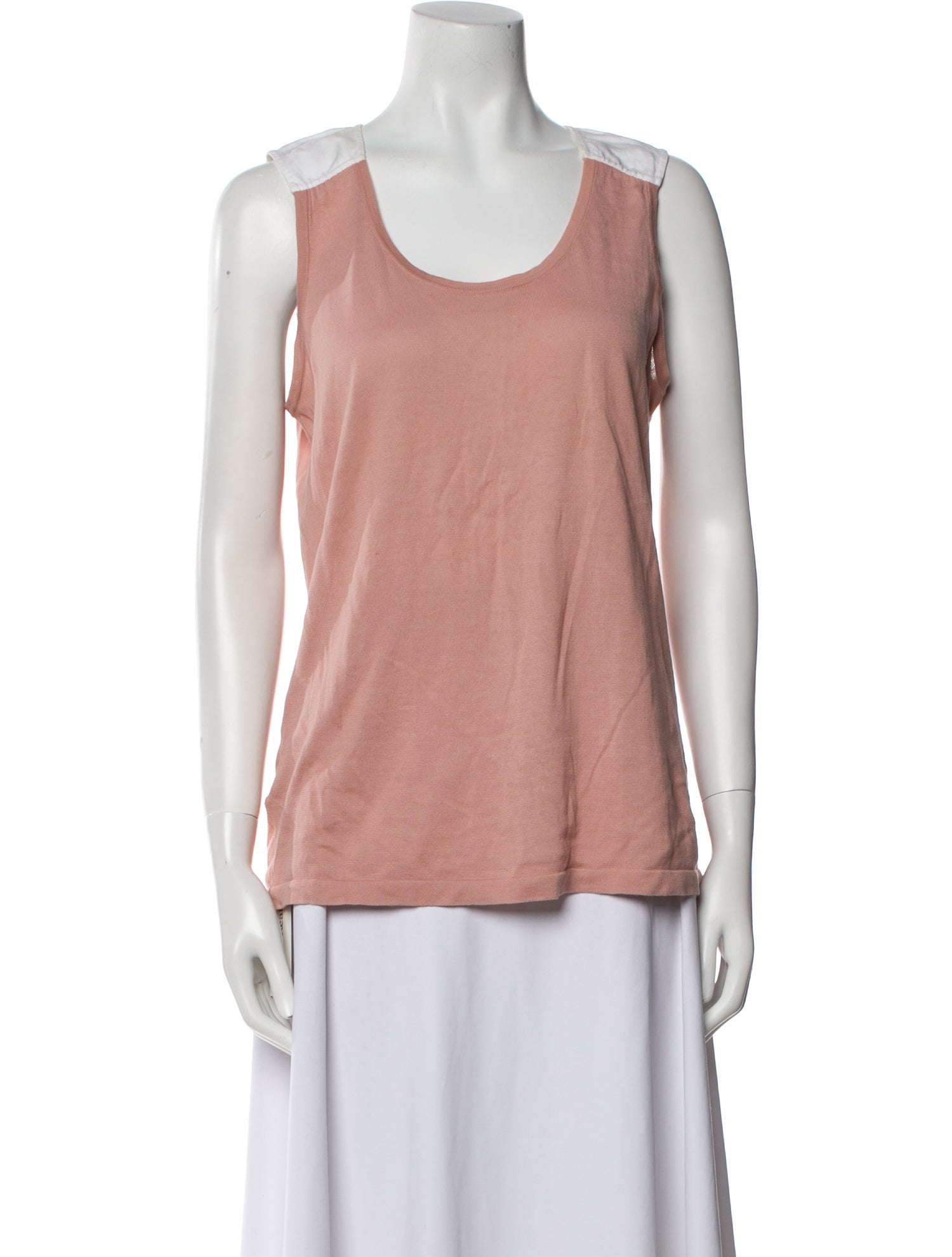 Marni Scoop Neck Sleeveless Top