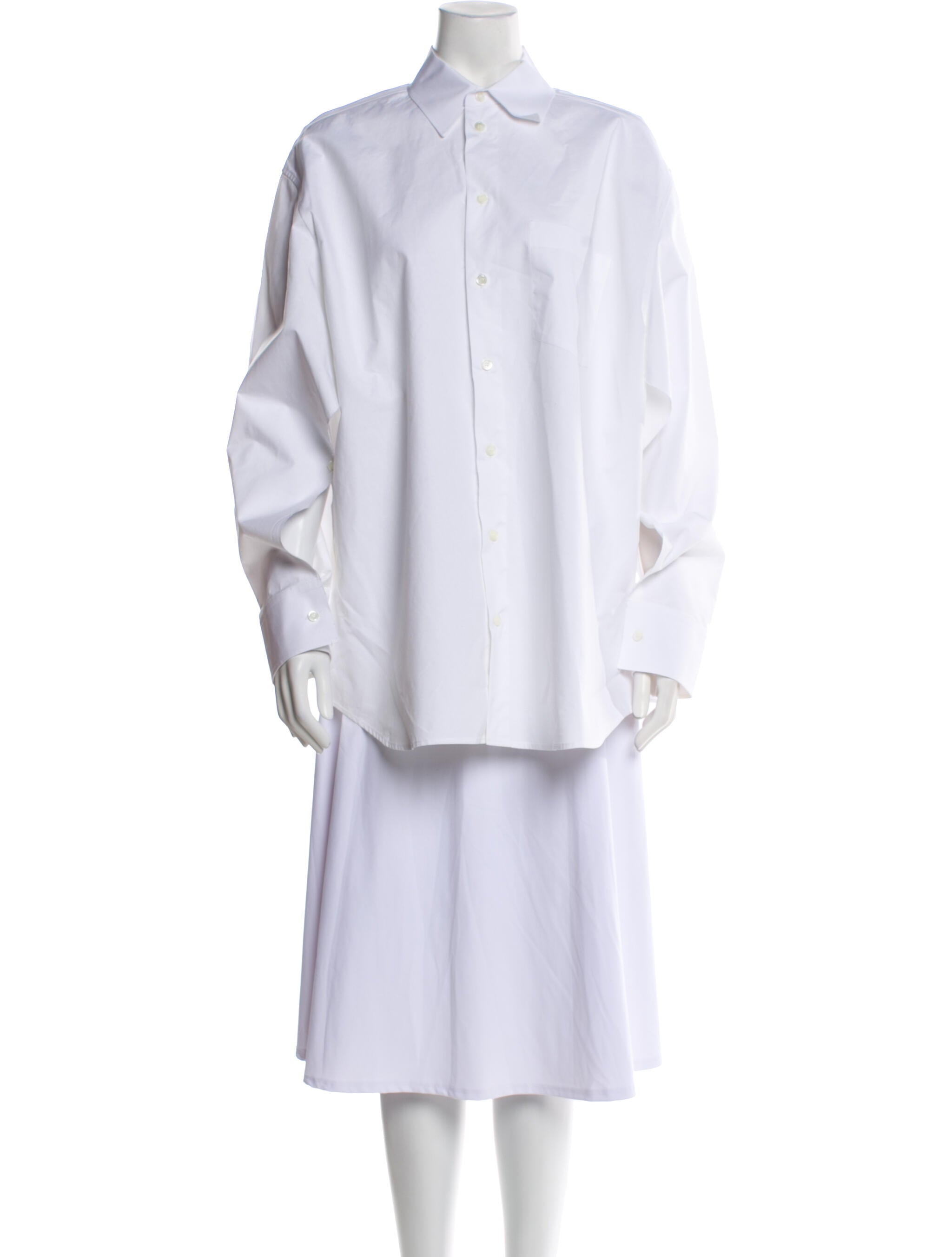 Marni Long Sleeve Button-Up Top