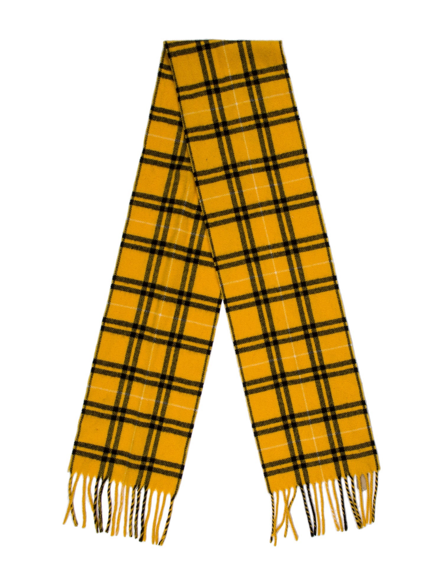 Marni Wool Plaid Print Scarf