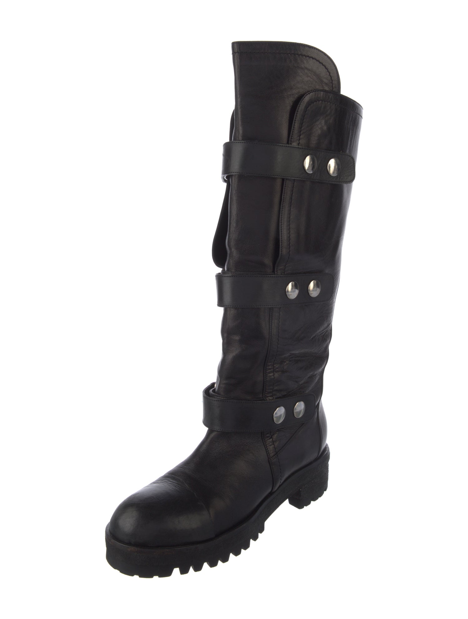 Marni Leather Combat Boots