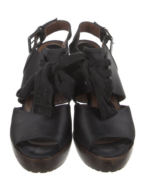 Marni Satin Slingback Sandals
