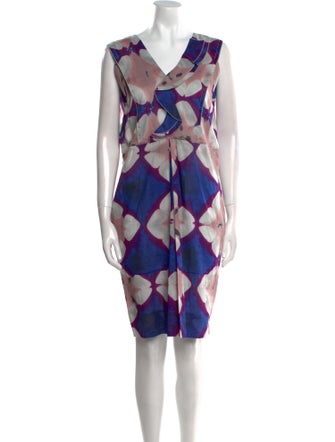 Marni Printed Knee-Length Dress