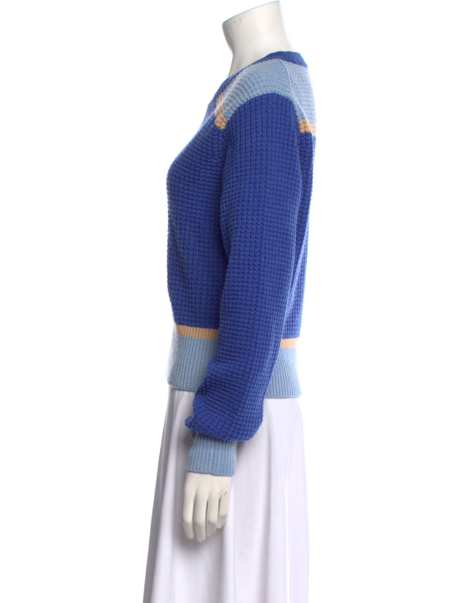 Marni Striped V-Neck Sweater