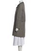 Marni Wool Houndstooth Print Coat