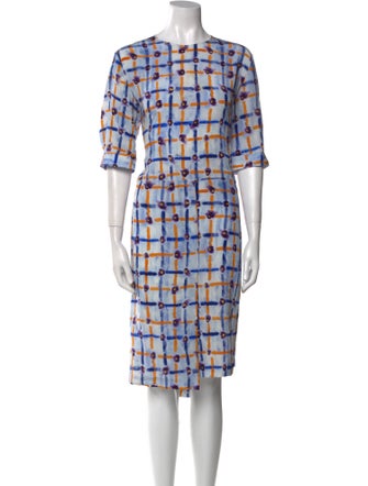 Marni Silk Midi Length Dress