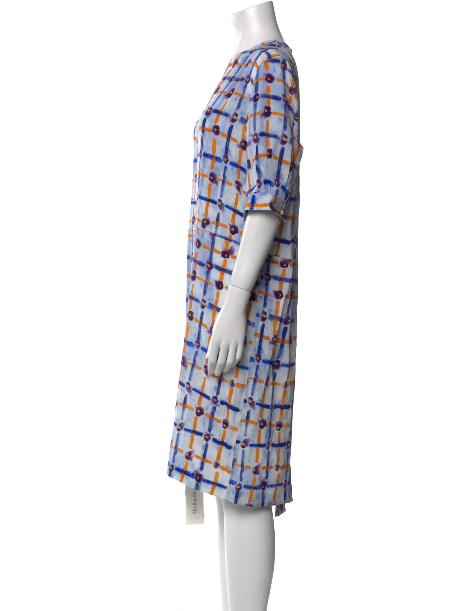 Marni Silk Midi Length Dress