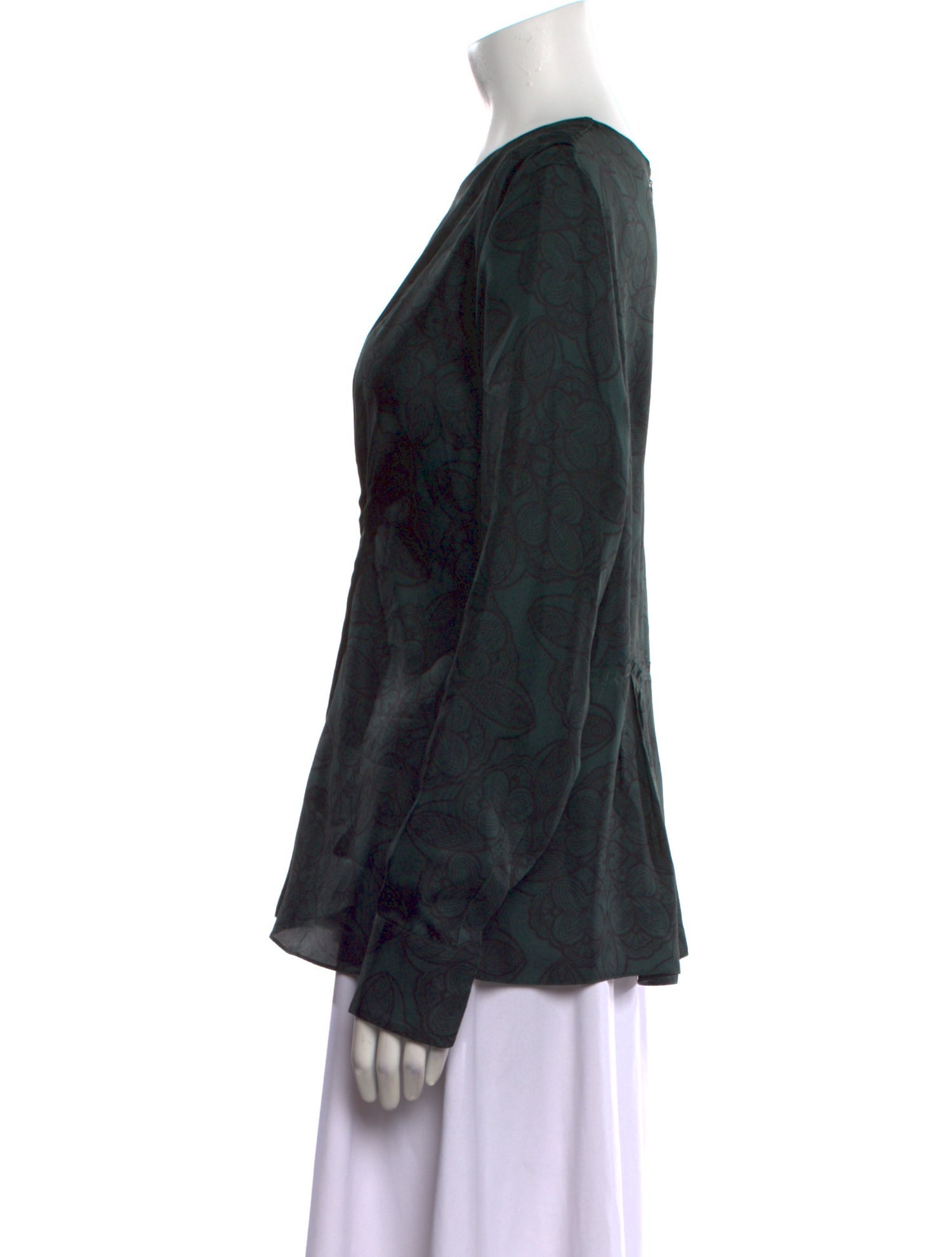 Marni Silk Animal Print Blouse